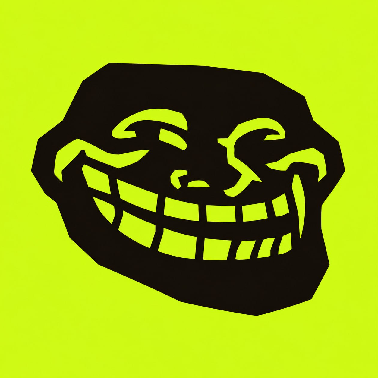 THE TROLL grinning face